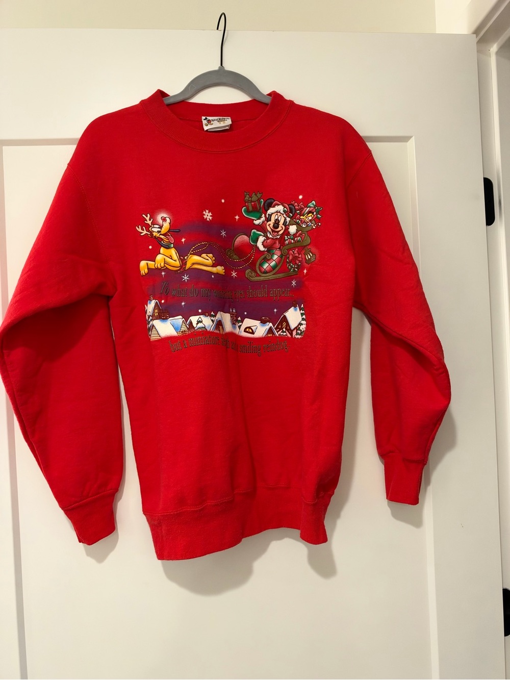 Disney Holiday Graphic Sweatshirt size S